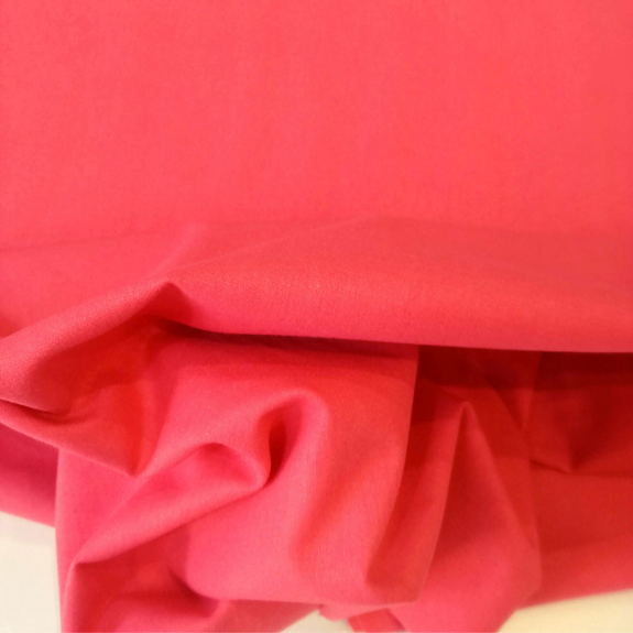 Algodón liso rosa/coral - Imagen 2