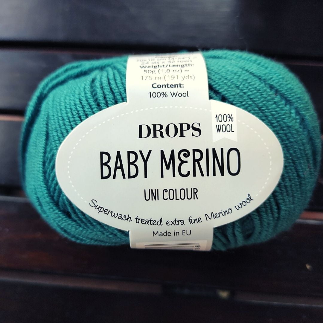 Drops Baby Merino Verde Mar 47