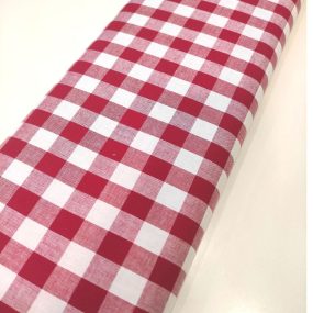 Vichy burdeos grande 2cm