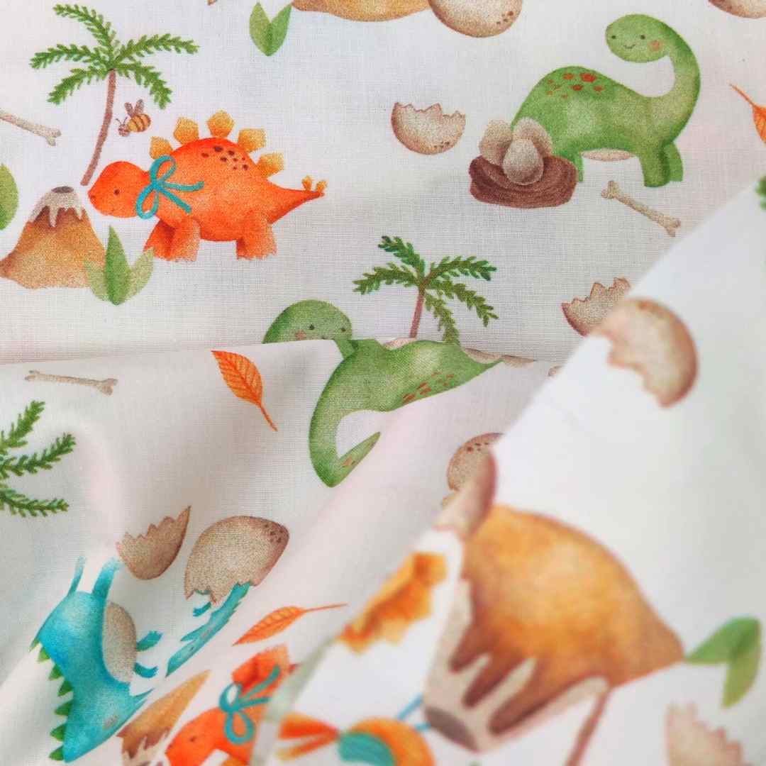 Algodón beige dinos