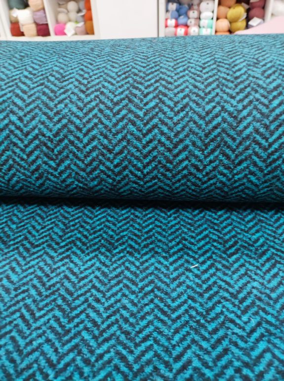 Lana impermeable azul - Imagen 2