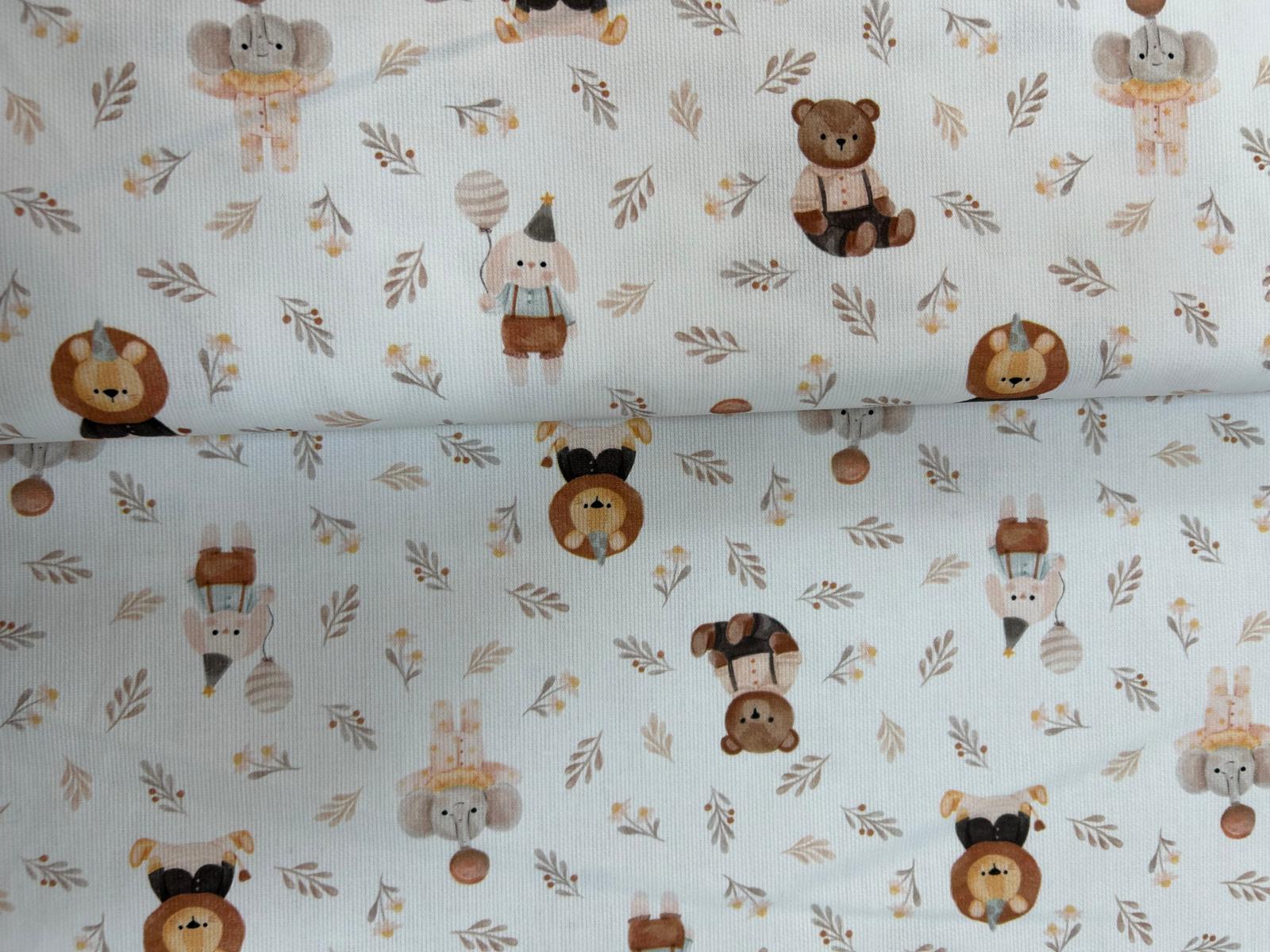 Piqué de canutillo osos y leones - Imagen 2